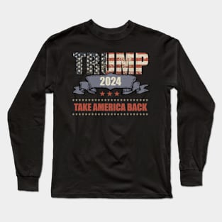 TRUMP 2024 Long Sleeve T-Shirt